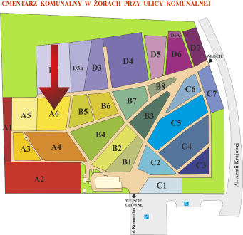 Brak mapy sektorowej