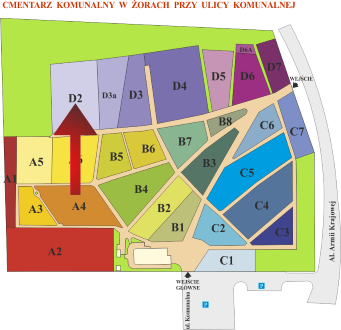 Brak mapy sektorowej