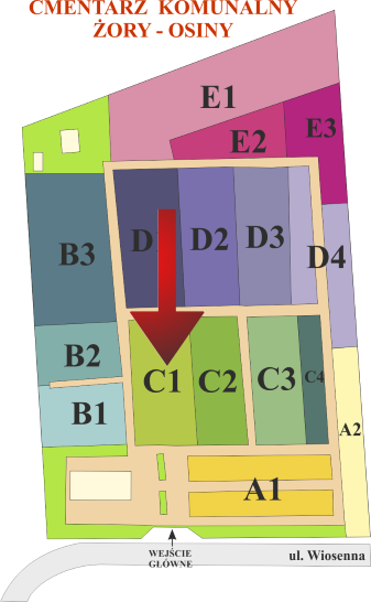 Brak mapy sektorowej