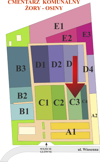 Brak mapy sektorowej