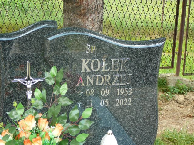 Andrzej Kołek 1953 Żory - Grobonet - Wyszukiwarka osób pochowanych