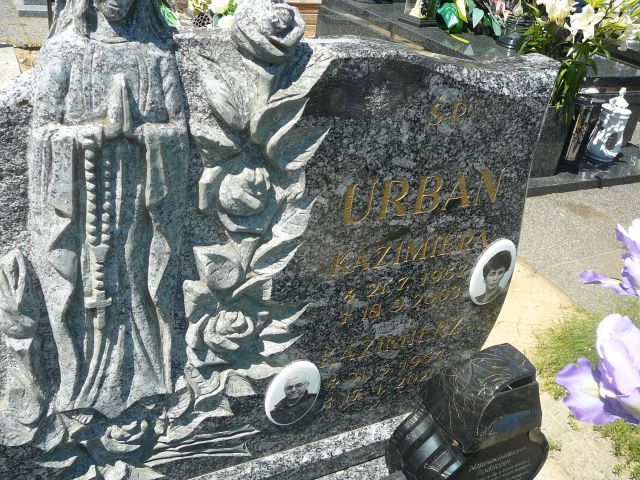 Kazimierz Urban 1954 Żory - Grobonet - Wyszukiwarka osób pochowanych