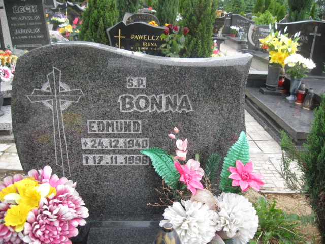 Edmund Bonna 1940 Żory - Grobonet - Wyszukiwarka osób pochowanych