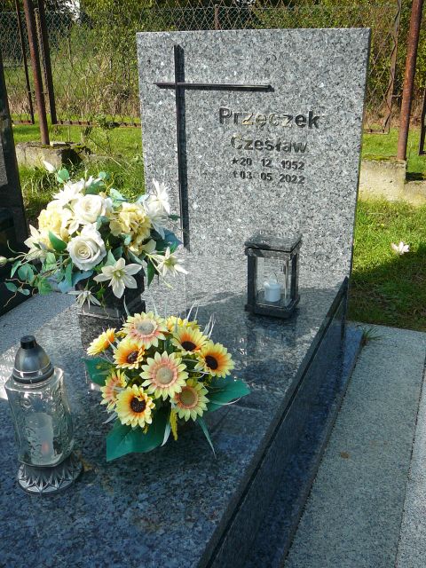 Grób Czesław Przęczek