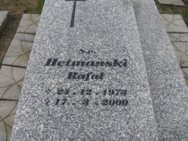 Rafał Hetmański 1973 Żory - Grobonet - Wyszukiwarka osób pochowanych