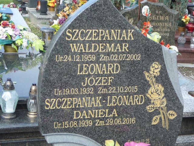 Waldemar Szczepaniak 1959 Żory - Grobonet - Wyszukiwarka osób pochowanych