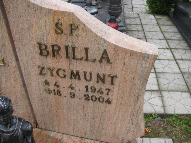 Zygmunt Brilla 1947 Żory - Grobonet - Wyszukiwarka osób pochowanych