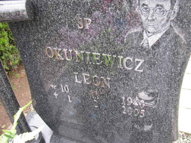 Leon Okuniewicz 1940 Żory - Grobonet - Wyszukiwarka osób pochowanych