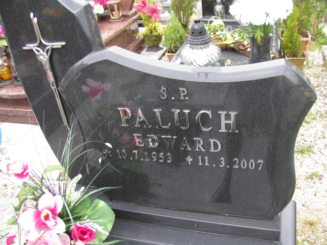Edward Paluch 1953 Żory - Grobonet - Wyszukiwarka osób pochowanych