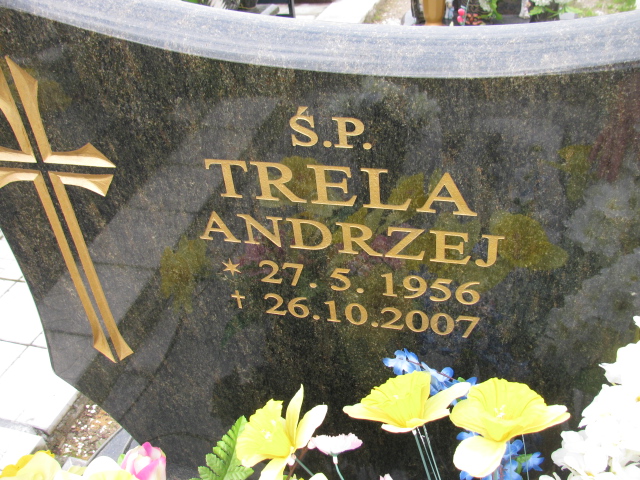 Andrzej Trela 1956 Żory - Grobonet - Wyszukiwarka osób pochowanych