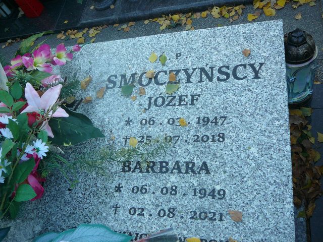 Barbara Smoczyńska 1949 Żory - Grobonet - Wyszukiwarka osób pochowanych