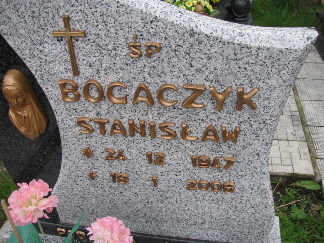 Stanisław Bogaczyk 1947 Żory - Grobonet - Wyszukiwarka osób pochowanych
