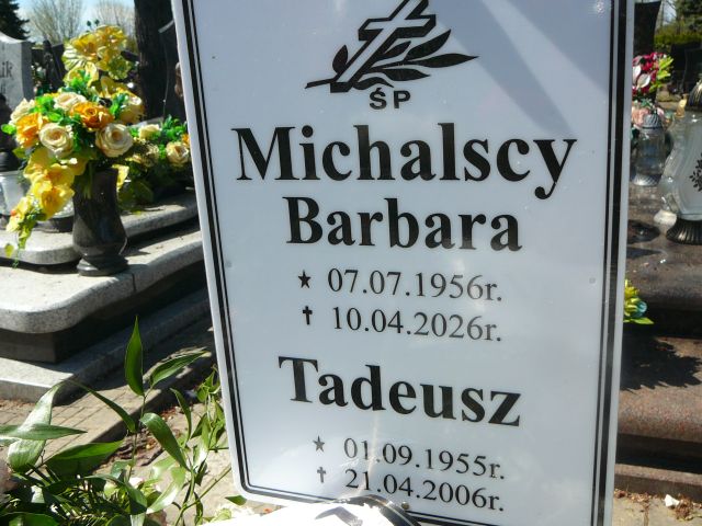 Grób Barbara Michalska