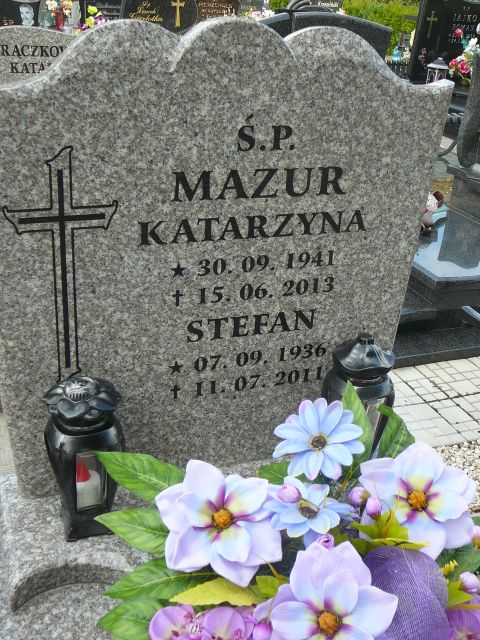 Katarzyna Mazur 1941 Żory - Grobonet - Wyszukiwarka osób pochowanych
