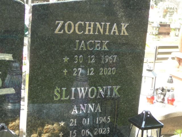 Anna Śliwonik 1945 Żory - Grobonet - Wyszukiwarka osób pochowanych