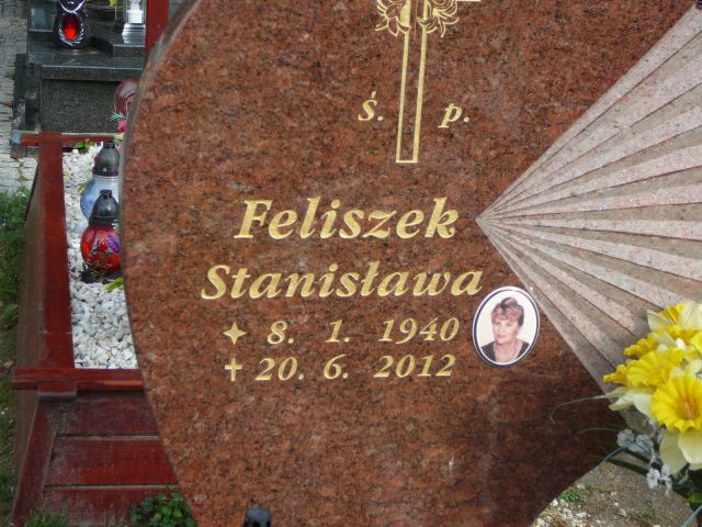 Stanisława Feliszek 1940 Żory - Grobonet - Wyszukiwarka osób pochowanych