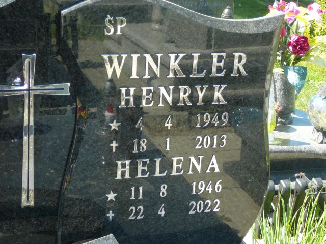 Henryk Winkler 1949 Żory - Grobonet - Wyszukiwarka osób pochowanych