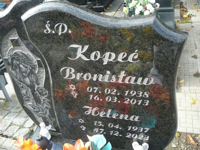 Helena Kopeć 1937 Żory - Grobonet - Wyszukiwarka osób pochowanych