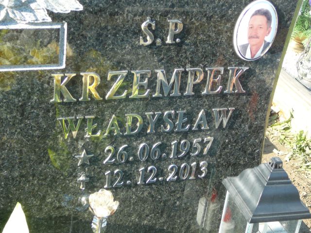 Władysław Krzempek 1957 Żory - Grobonet - Wyszukiwarka osób pochowanych