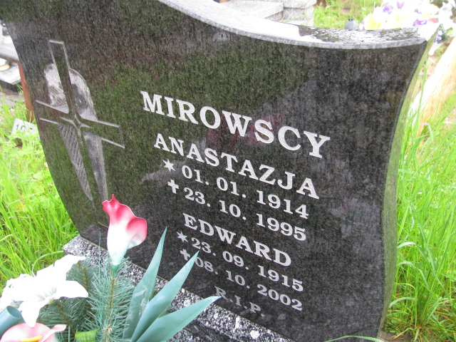 Edward Mirowski 1915 Żory - Grobonet - Wyszukiwarka osób pochowanych