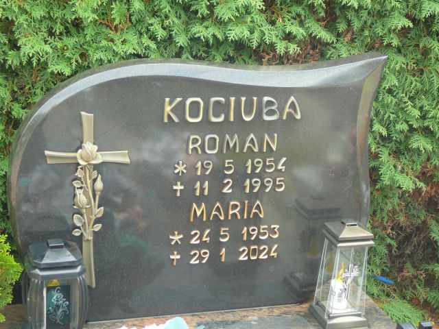 Maria Kociuba 1953 Żory - Grobonet - Wyszukiwarka osób pochowanych