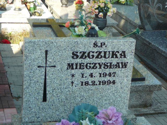 Mieczysław Szczuka 1947 Żory - Grobonet - Wyszukiwarka osób pochowanych