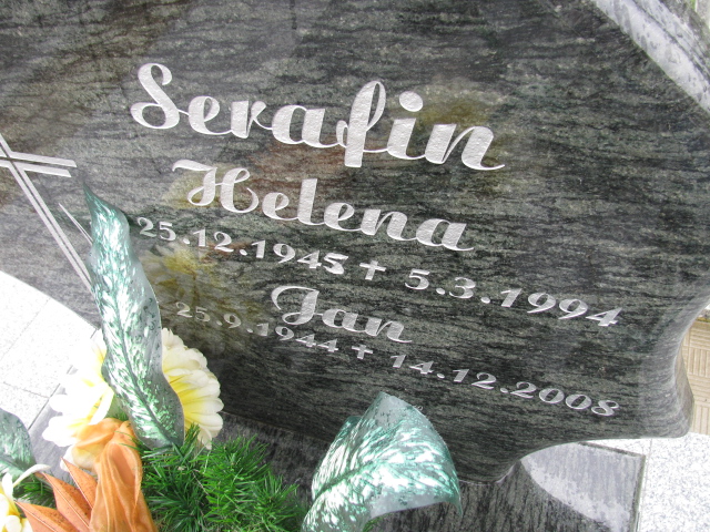 Jan Serafin 1944 Żory - Grobonet - Wyszukiwarka osób pochowanych