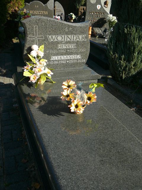 Grób Henryk Wojniak