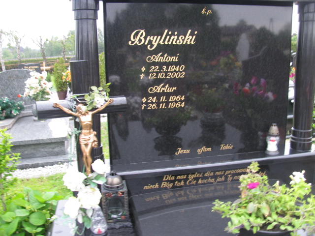 Artur Bryliński 1964 Żory - Grobonet - Wyszukiwarka osób pochowanych