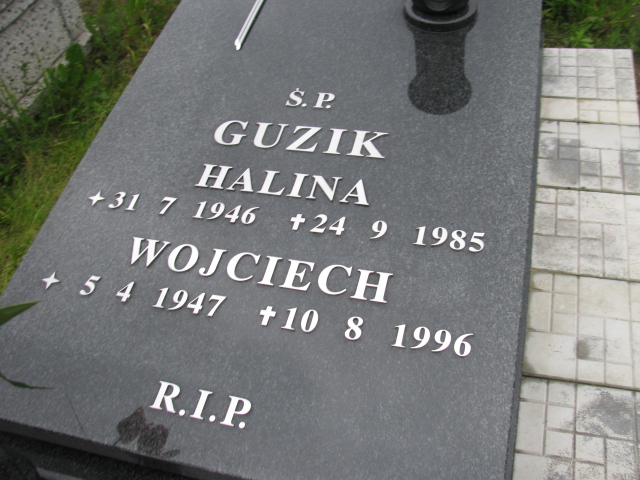 Wojciech Guzik 1947 Żory - Grobonet - Wyszukiwarka osób pochowanych