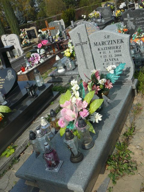 Grób Kazimierz Marczinek