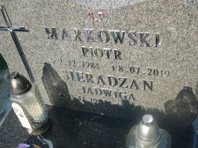 Piotr Markowski 1984 Żory - Grobonet - Wyszukiwarka osób pochowanych