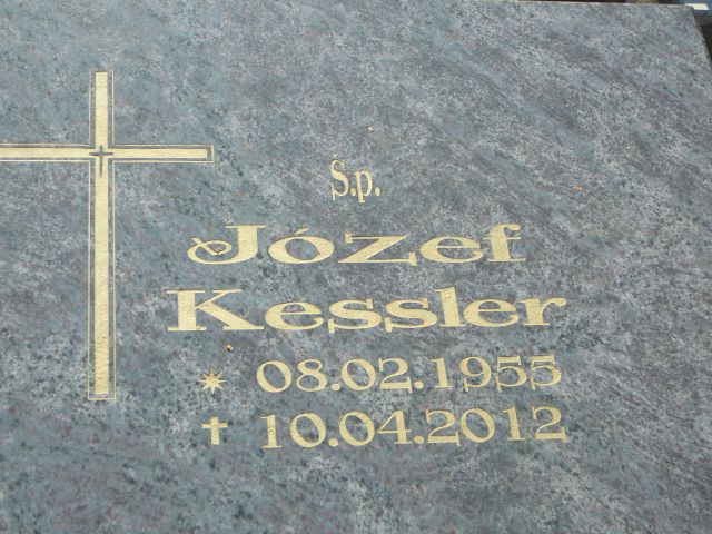 Józef Kessler 1955 Żory - Grobonet - Wyszukiwarka osób pochowanych