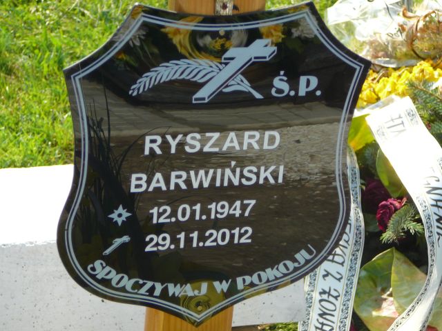 Grób Ryszard Barwiński