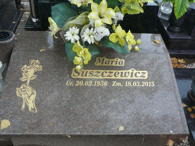 Grób Maria Suszczewicz