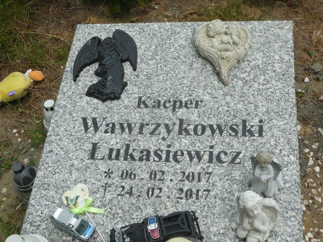 Kacper Łukasiewicz 2017 Żory - Grobonet - Wyszukiwarka osób pochowanych