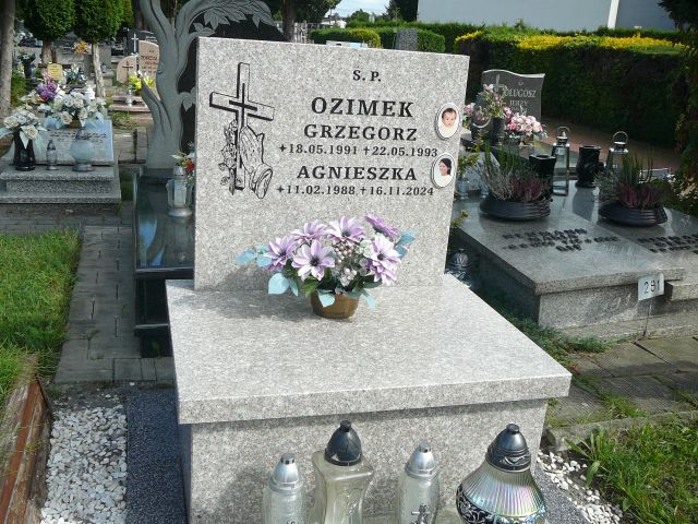 Grób Grzegorz Ozimek