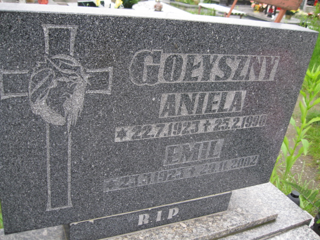 Aniela Gołyszny 1923 Żory - Grobonet - Wyszukiwarka osób pochowanych