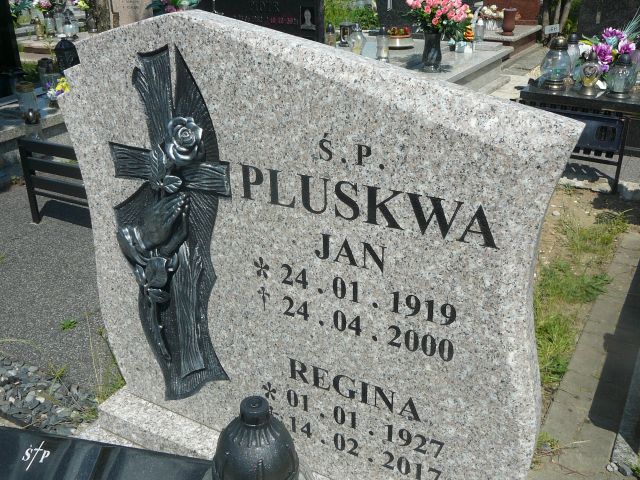 Regina Pluskwa 1927 Żory - Grobonet - Wyszukiwarka osób pochowanych