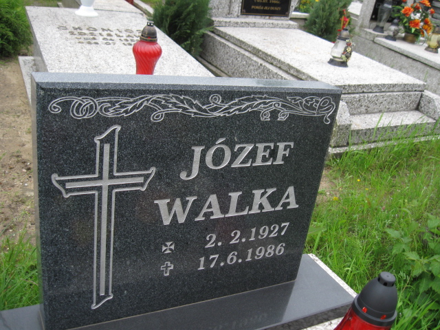 Józef Walka 1927 Żory - Grobonet - Wyszukiwarka osób pochowanych