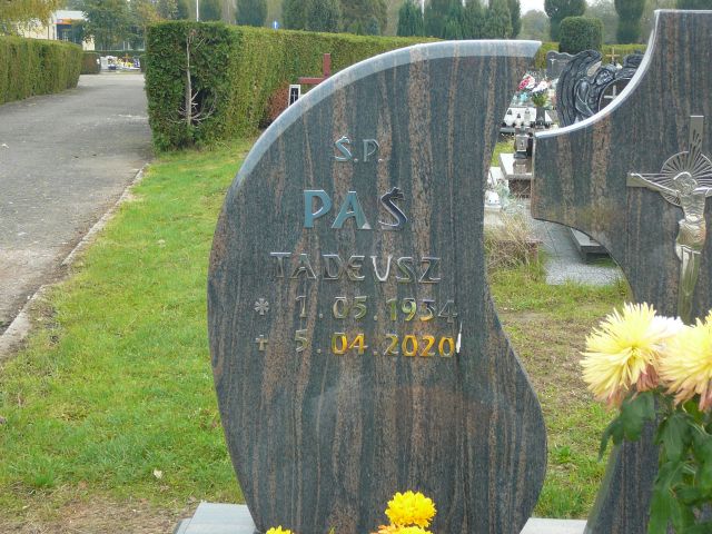 Tadeusz Paś 1934 Żory - Grobonet - Wyszukiwarka osób pochowanych