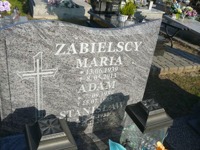Adam Zabielski 1959 Żory - Grobonet - Wyszukiwarka osób pochowanych