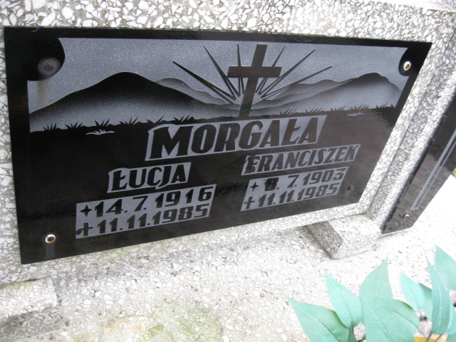 Łucja Morgała 1916 Żory - Grobonet - Wyszukiwarka osób pochowanych
