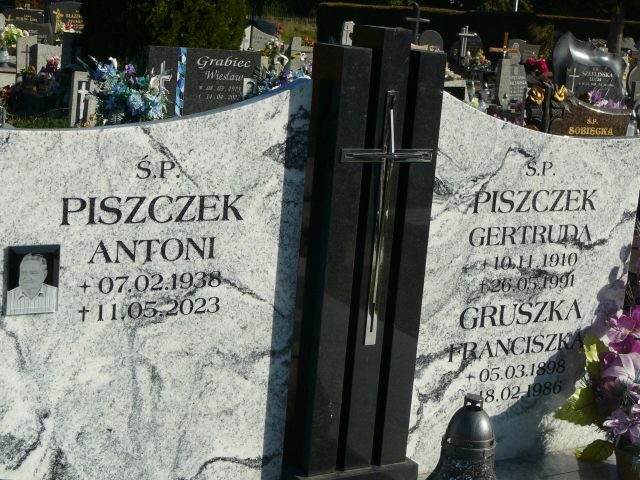 Antoni Piszczek 1938 Żory - Grobonet - Wyszukiwarka osób pochowanych