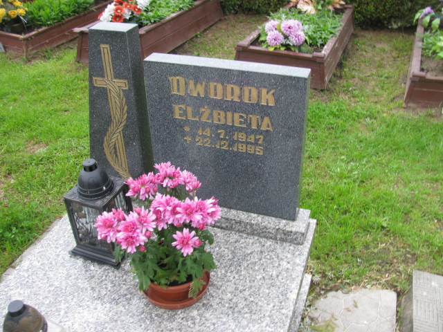 Elżbieta Dworok 1947 Żory - Grobonet - Wyszukiwarka osób pochowanych
