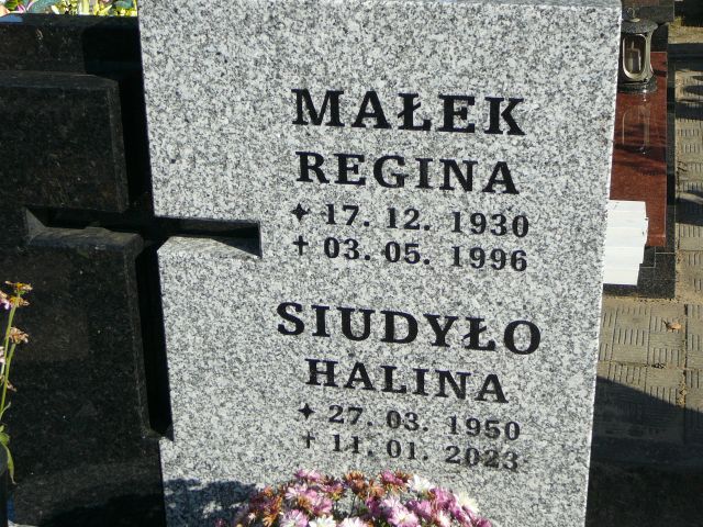 Regina Małek 1930 Żory - Grobonet - Wyszukiwarka osób pochowanych