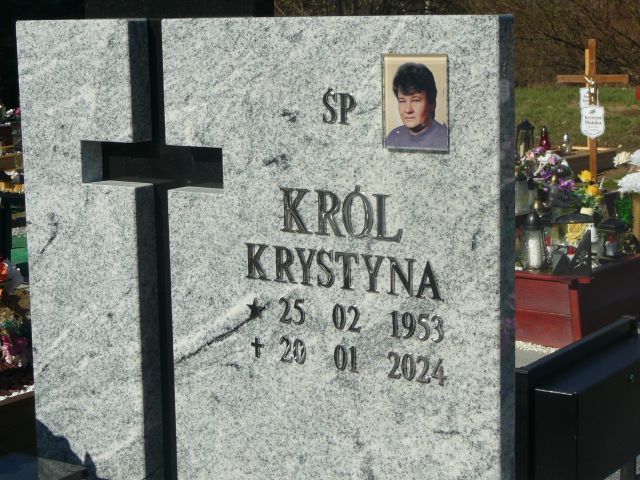 Krystyna Król 1953 Żory - Grobonet - Wyszukiwarka osób pochowanych