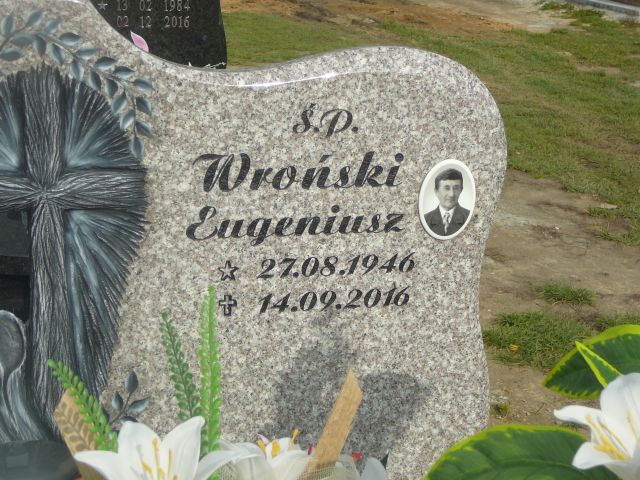 Eugeniusz Wroński 1946 Żory - Grobonet - Wyszukiwarka osób pochowanych