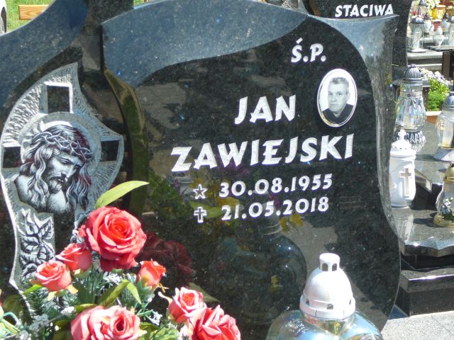 Jan Zawiejski 1955 Żory - Grobonet - Wyszukiwarka osób pochowanych