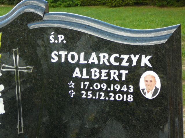 Albert Stolarczyk 1943 Żory - Grobonet - Wyszukiwarka osób pochowanych